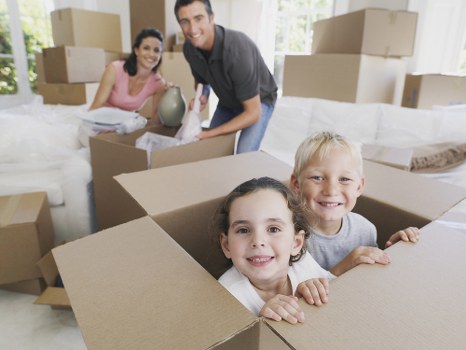 Moving team preparing items safely in Mayfair