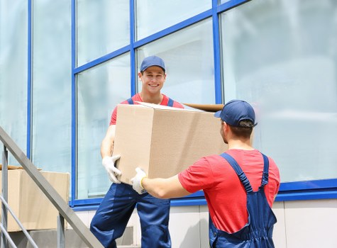 Professional home moving support in Mayfair with careful handling of household items
