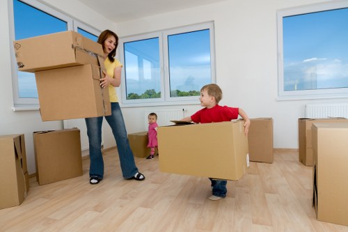 A local relocation team managing access challenges in Mayfair