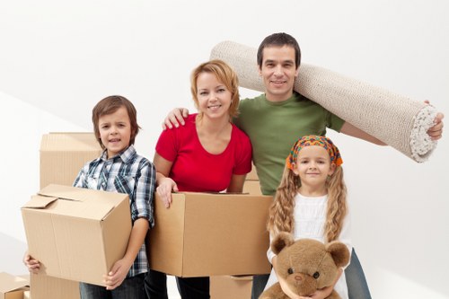 Moving belongings from a Mayfair apartment with professional handling