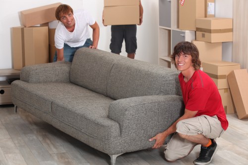 Office setup and furniture placement after a Mayfair move