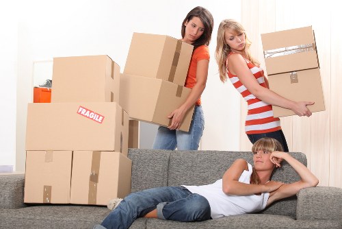 Residential removals support for a flat or townhouse in Mayfair