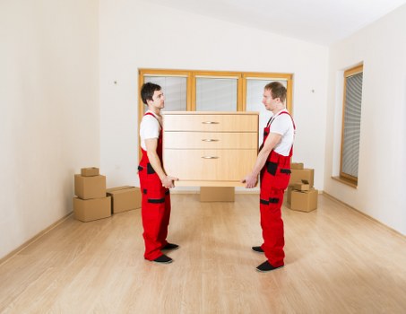 Careful transport of household items using a removal van in Mayfair
